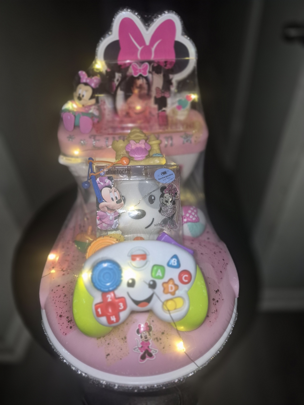 Pink Minnie Mouse Interactive Learning Controller for Kids